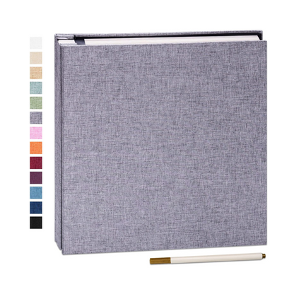 Yopih Linen Cover Self Adhesive Photo Album