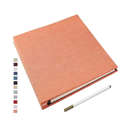 Yopih Linen Cover Self Adhesive Photo Album